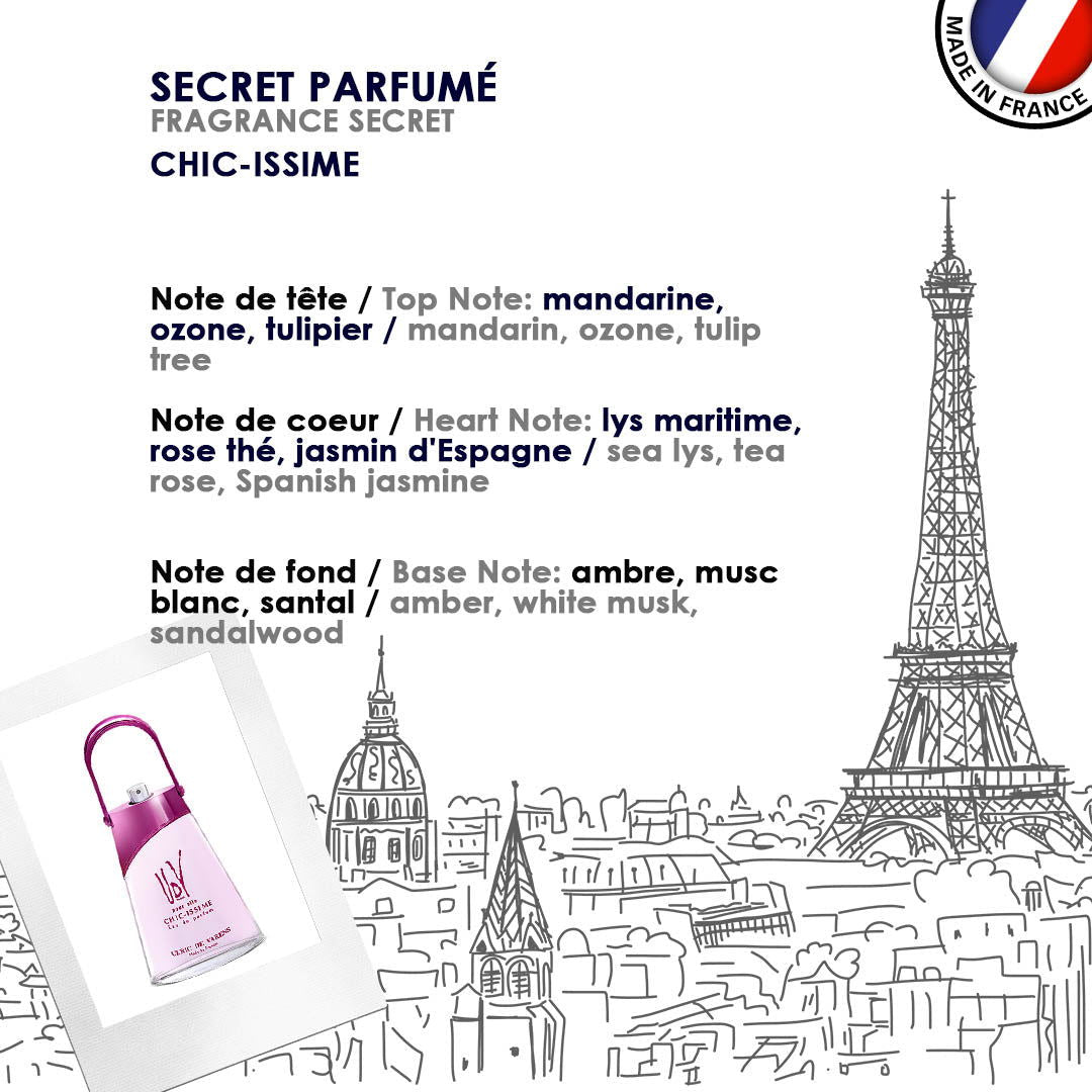 Ulric de Varens Chic-Issime Parfum Pour Elle Floral Blanc UDV Pour Elle