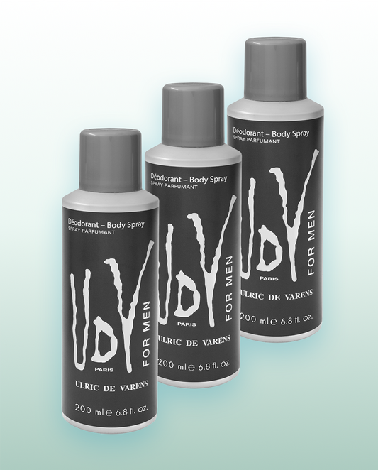 Set 3 x UDV For Men Déodorant