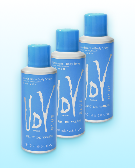 Set 3 x UDV Blue Déodorant