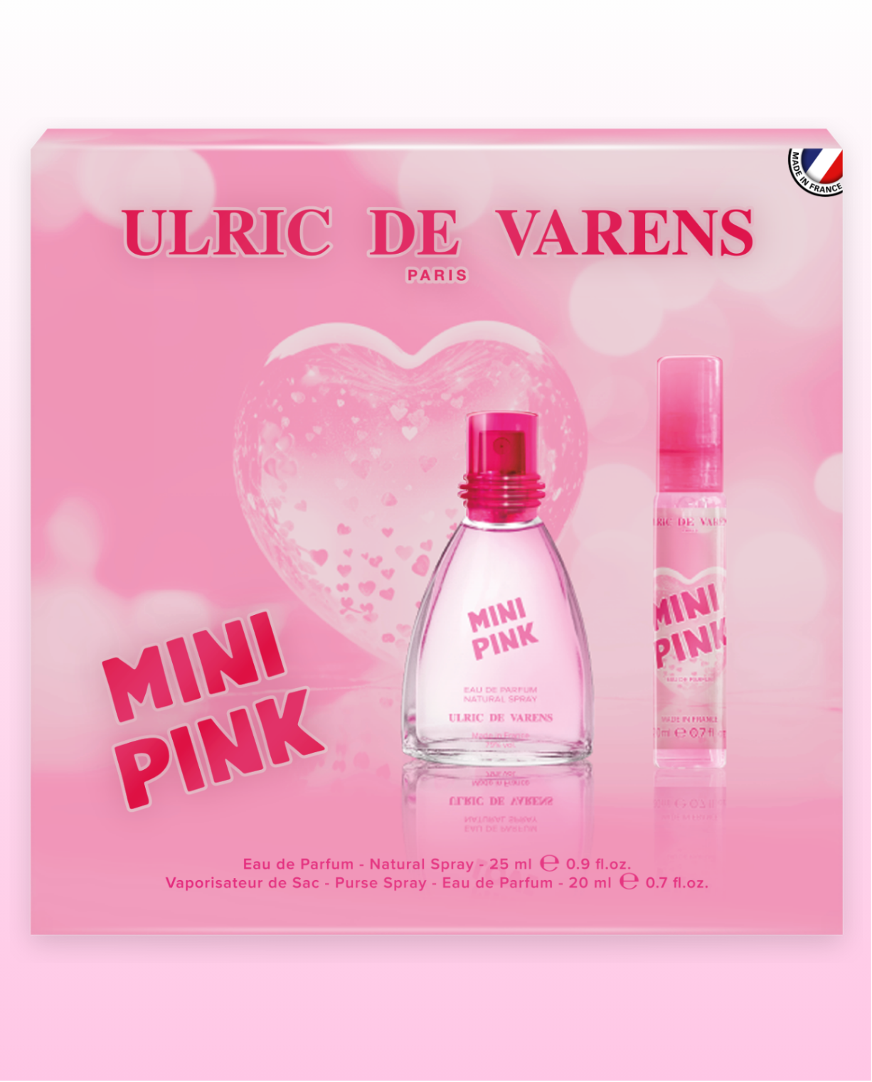 Set 2x Mini Love, Pink Coffrets