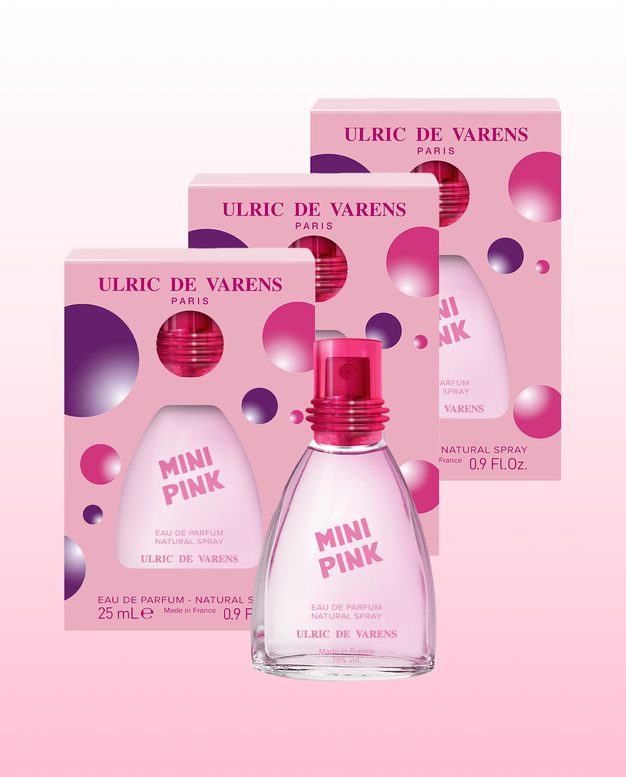 Set Mini Pink (3 x 25 ML)
