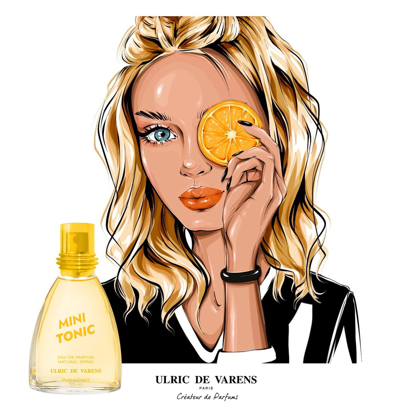 Ulric de Varens Mini Tonic Parfum Pour Elle Floral Hespéridé Musqué