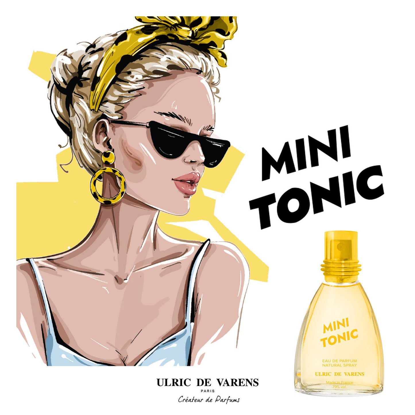 Ulric de Varens Mini Tonic Parfum Pour Elle Floral Hespéridé Musqué