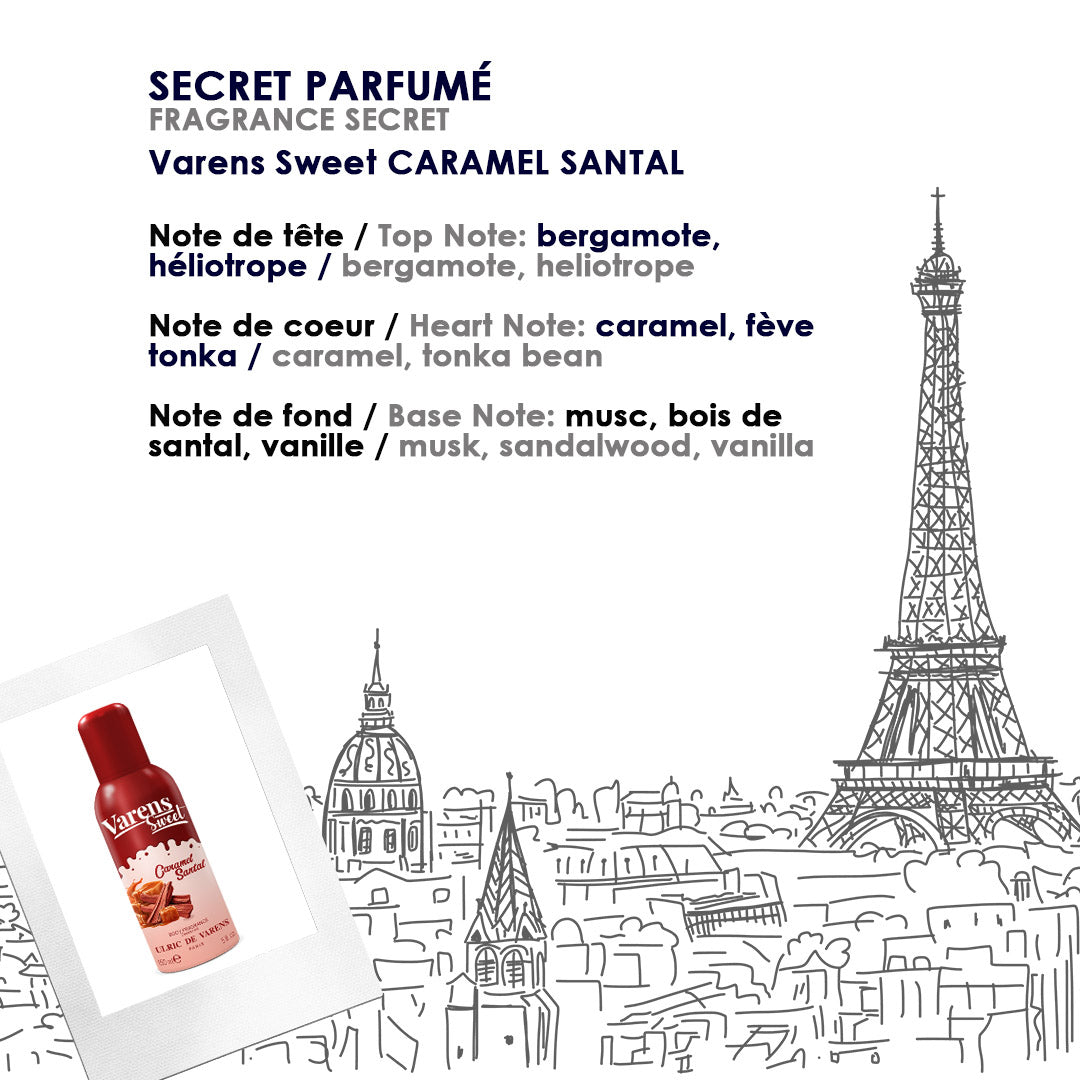 Varens Sweet Caramel Sandelholz Body Fragrance
