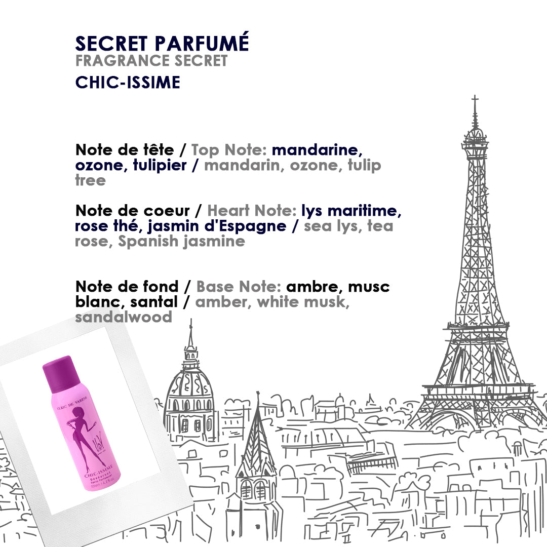 Set 3 x Chic-issime Deodorant