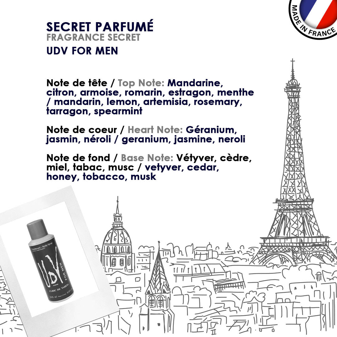 UDV For Men Deospray
