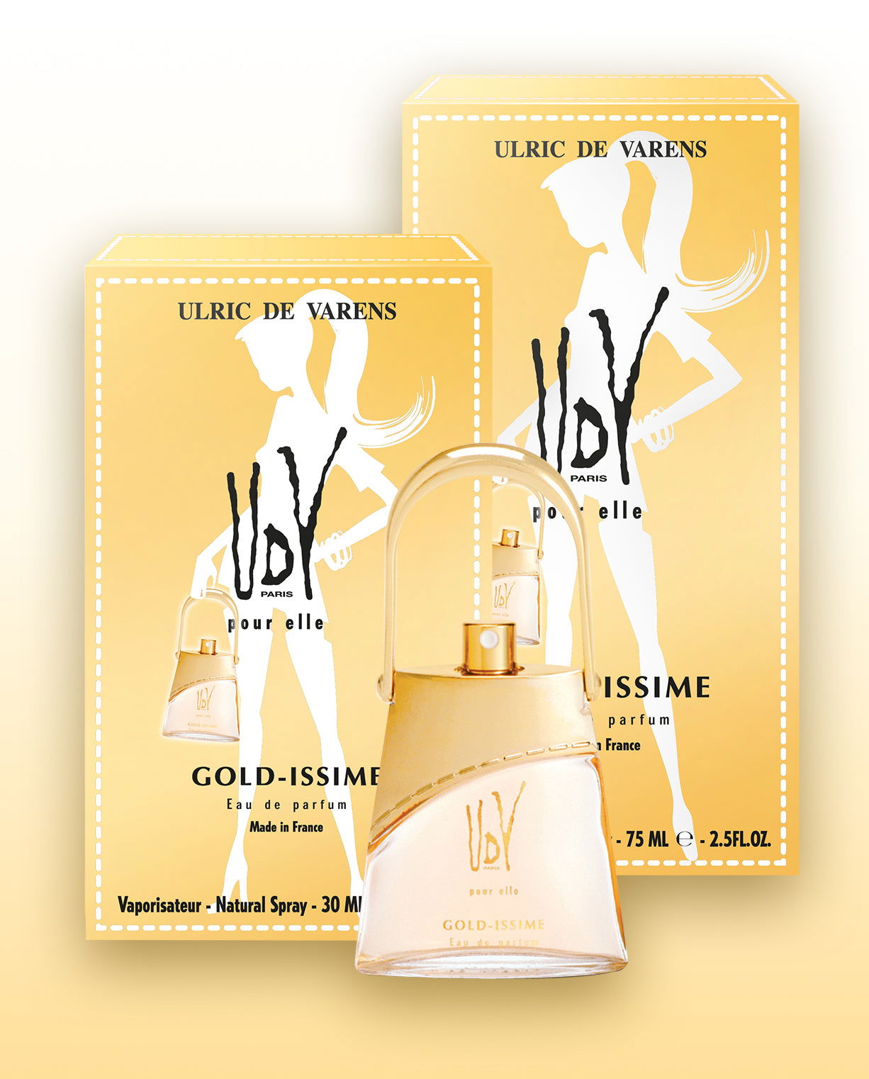 Set Gold-Issime (75ML + 30ML) - Ulric de Varens - Perfume Femme