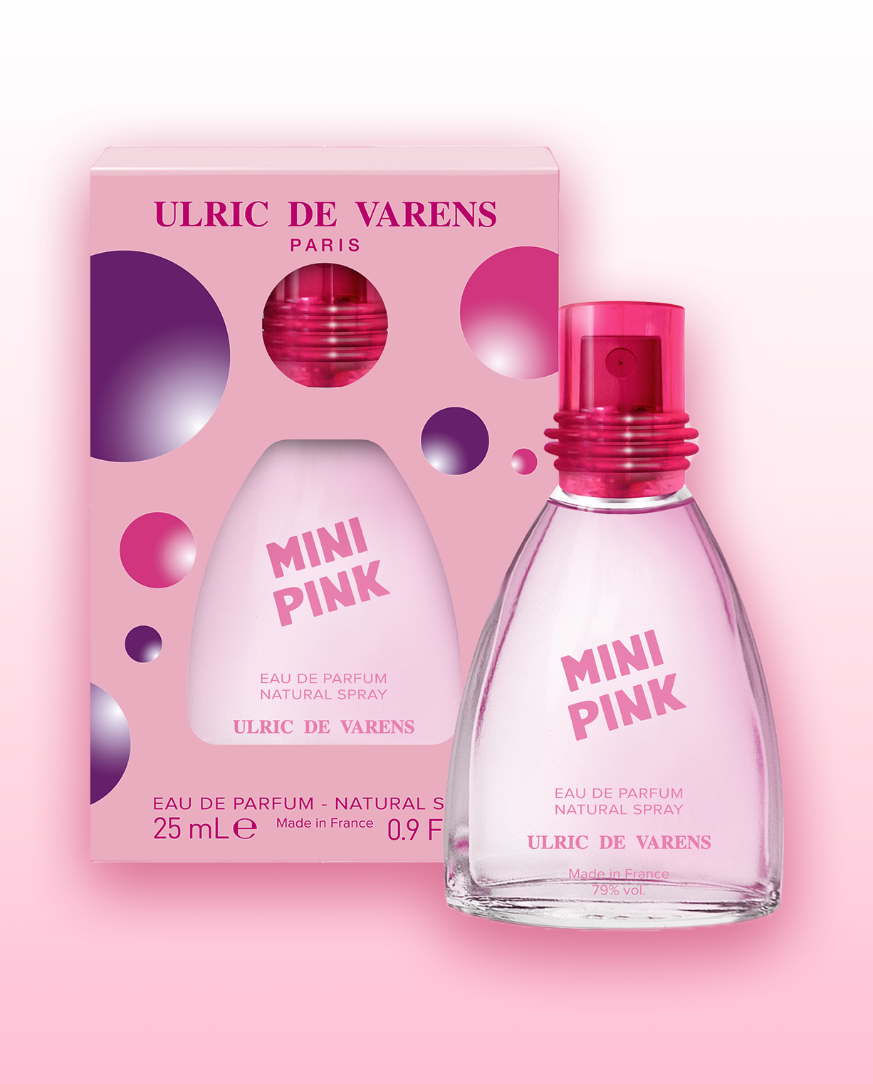 Set Mini Sexy, Pink (2 x 25ML) - Ulric de Varens - Perfume Femme