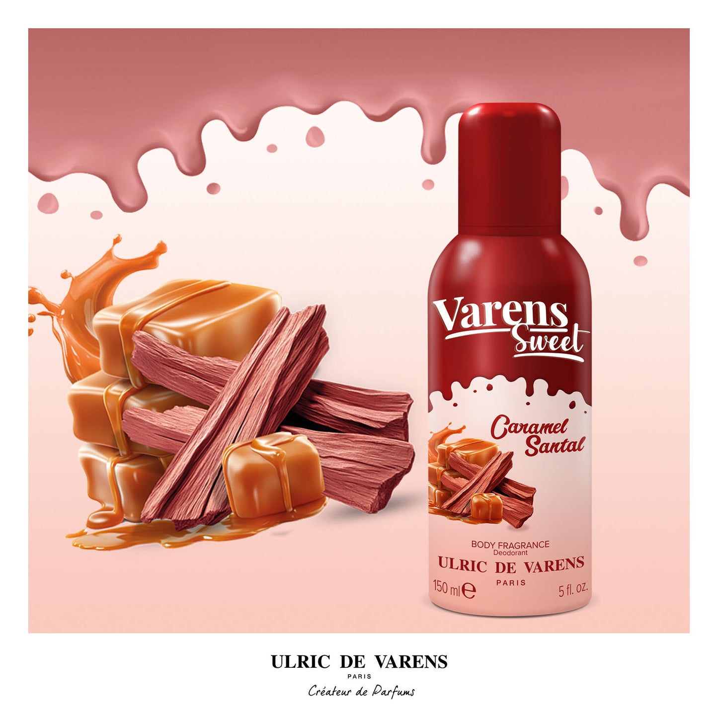 Varens Sweet Caramel Sandelholz Body Fragrance