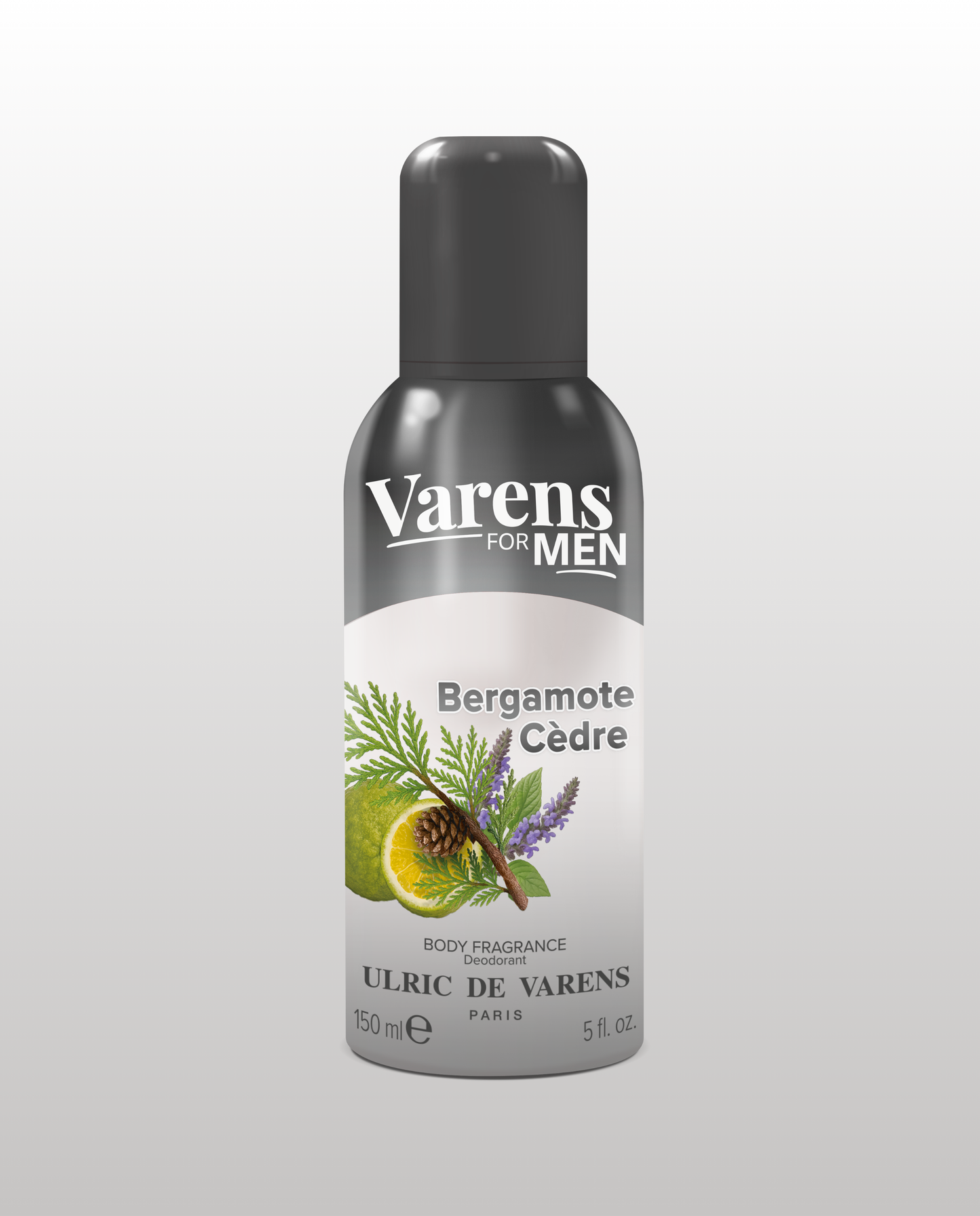 Varens For Men Bergamote Cèdre Body Fragrance