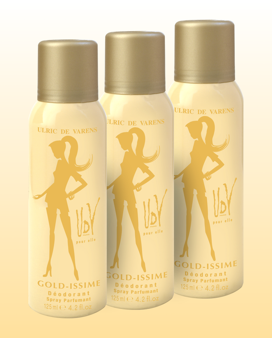 Set 3 x Gold-issime Deodorant