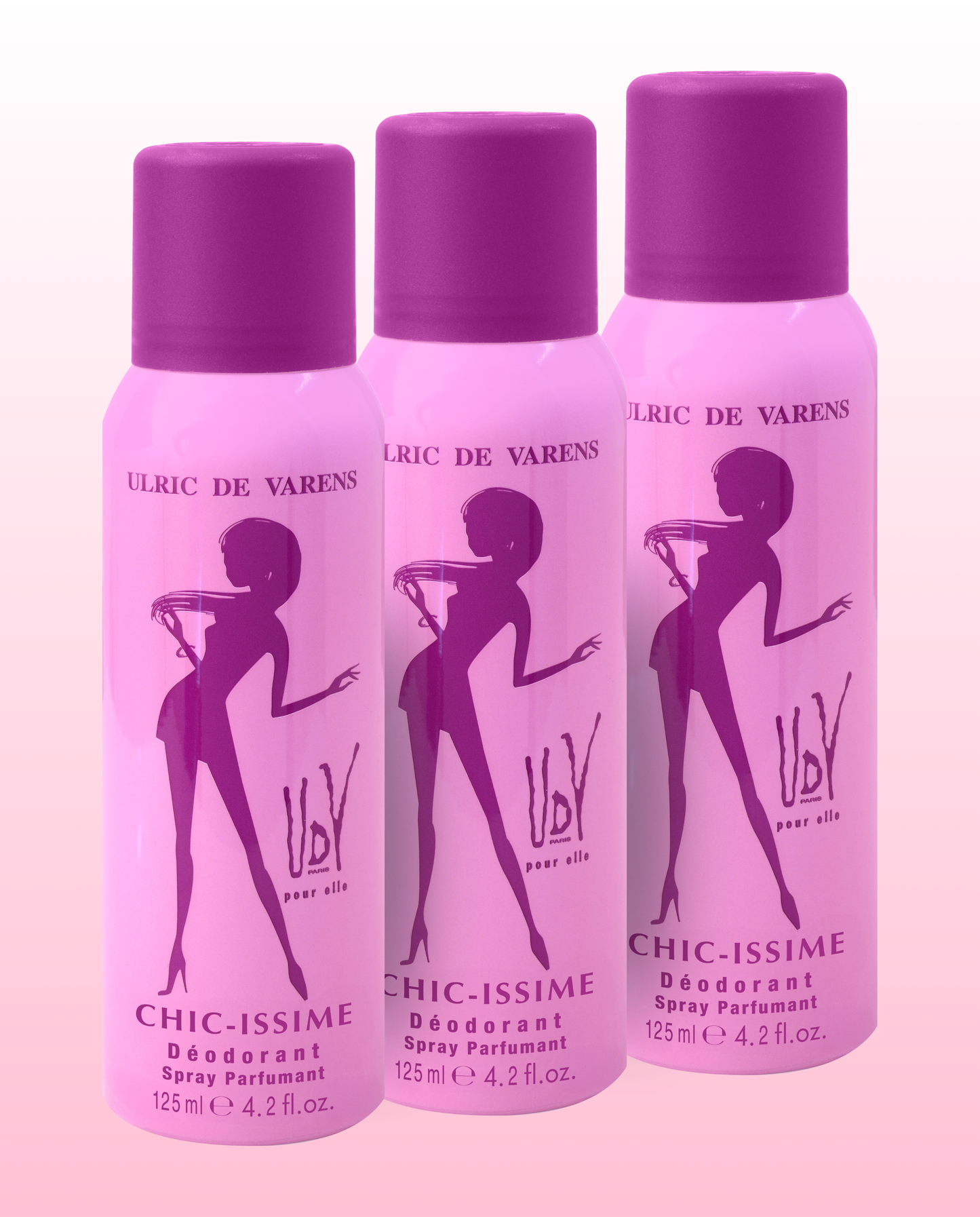 Set 3 x Chic-issime Deodorant