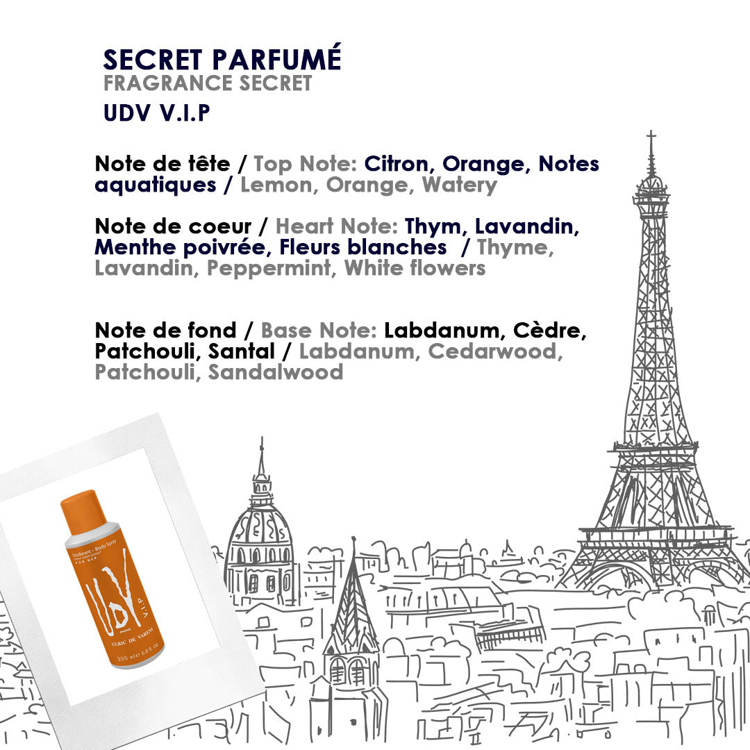 Set 3 x UDV VIP Deodorant