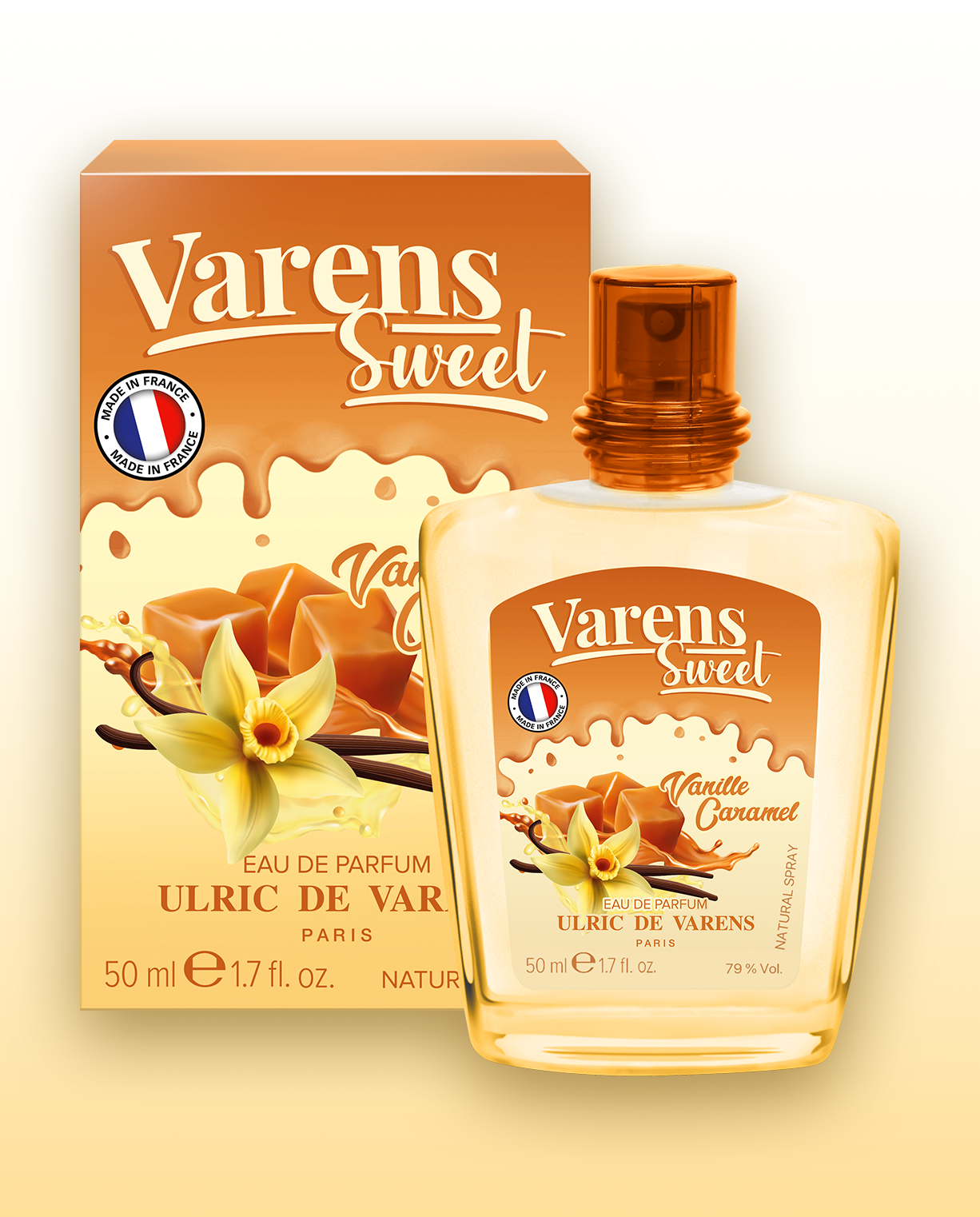 Set Varens Sweet Vanille Caramel, Pomme d'Amour, Pêche Chantilly - Ulric de Varens - Perfume Femme