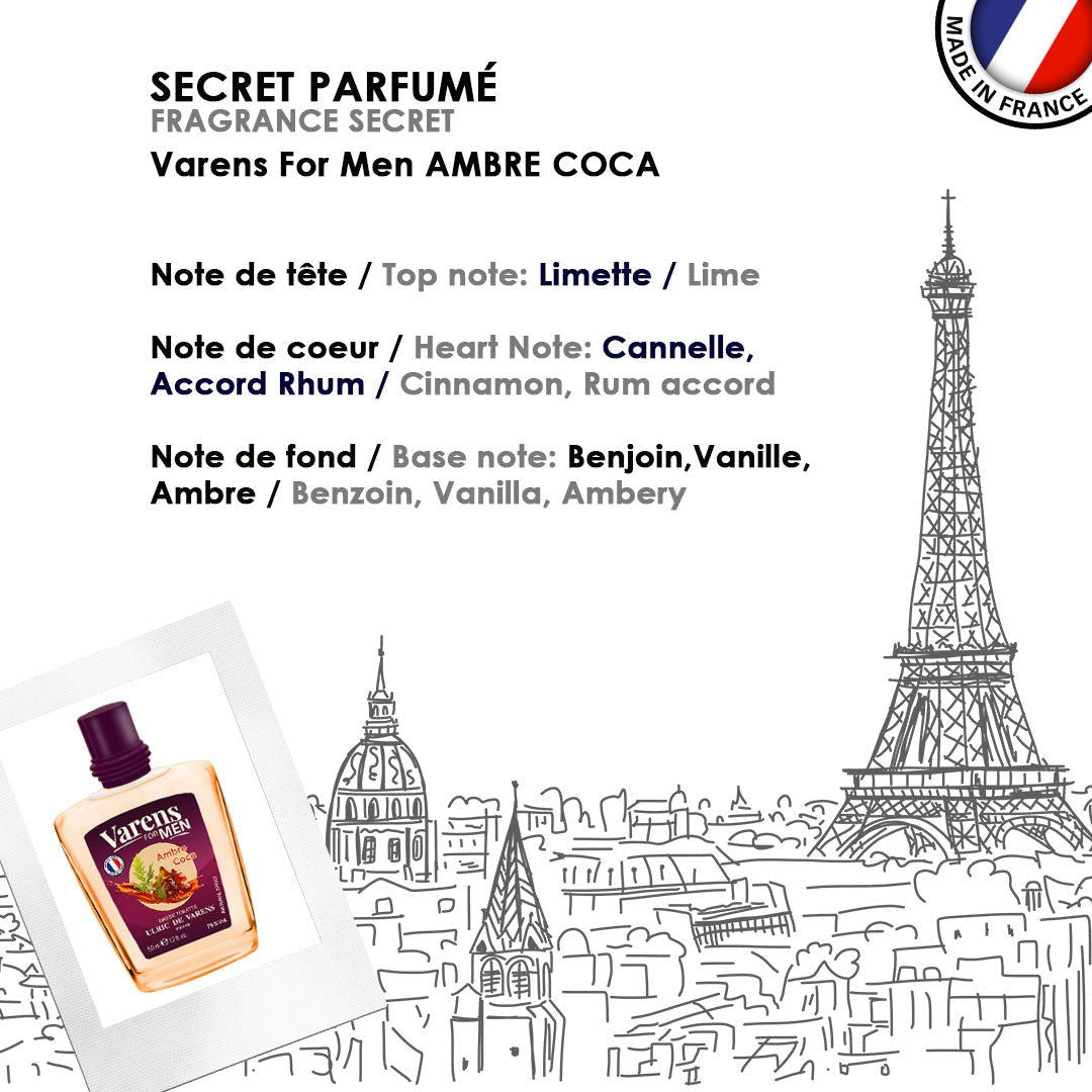 Varens For Men Ambre Coca - Ulric de Varens -  Perfume Homme